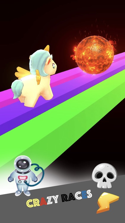 Cute Unicorn: running games screenshot-4
