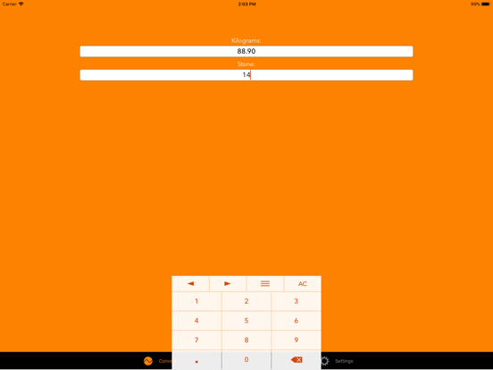 Screenshot #4 pour Stone To Kilograms