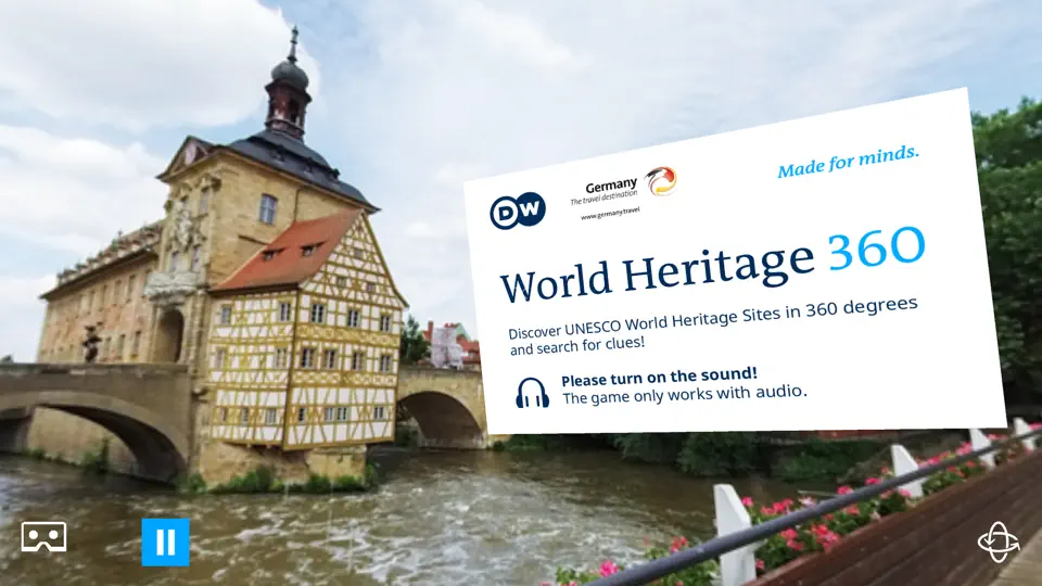 Screenshot von DW World Heritage 360 auf dem iPhone 2