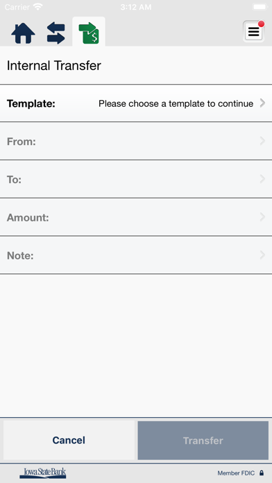 Iowa State Bank Business Screenshot