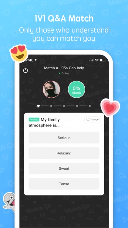 MatchGo-Online Q&A Dating App