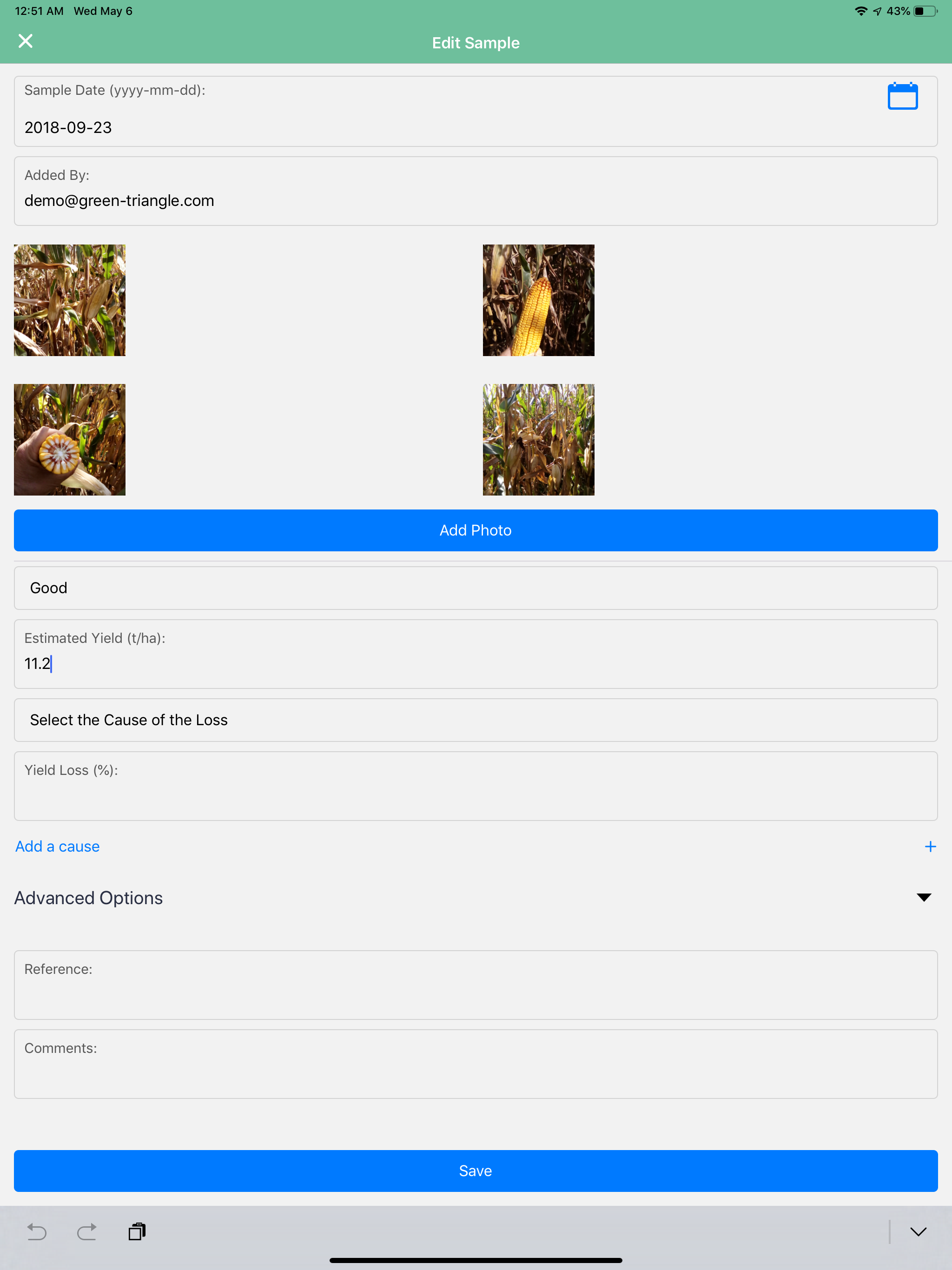 GreenTriangle Crop Assessment screenshot 10