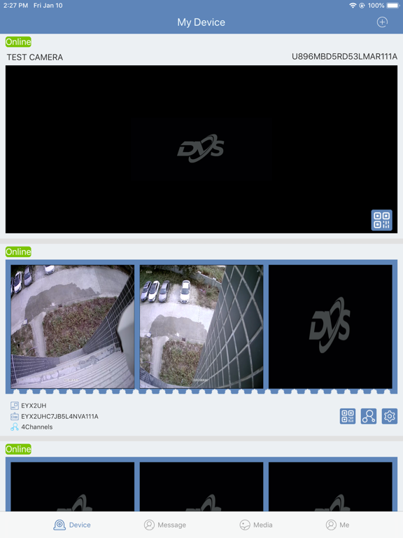 DVS mobile iPad screenshot 4 - Photo & Video app