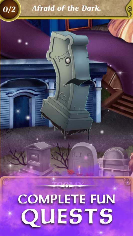 #4. Hidden Object: Ghostly Manor (iOS) By: Difference Games