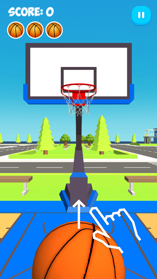 #4. Basketball Challenge 3D (iOS) Podle: ArgeWorld
