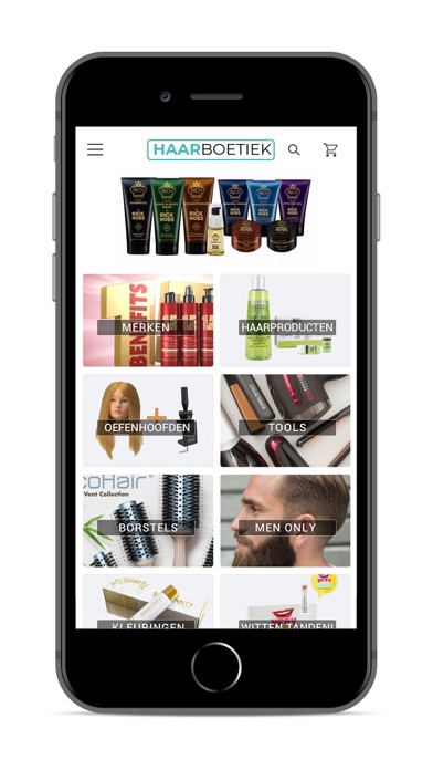 Screenshot #1 pour Haarboetiek.be - NL