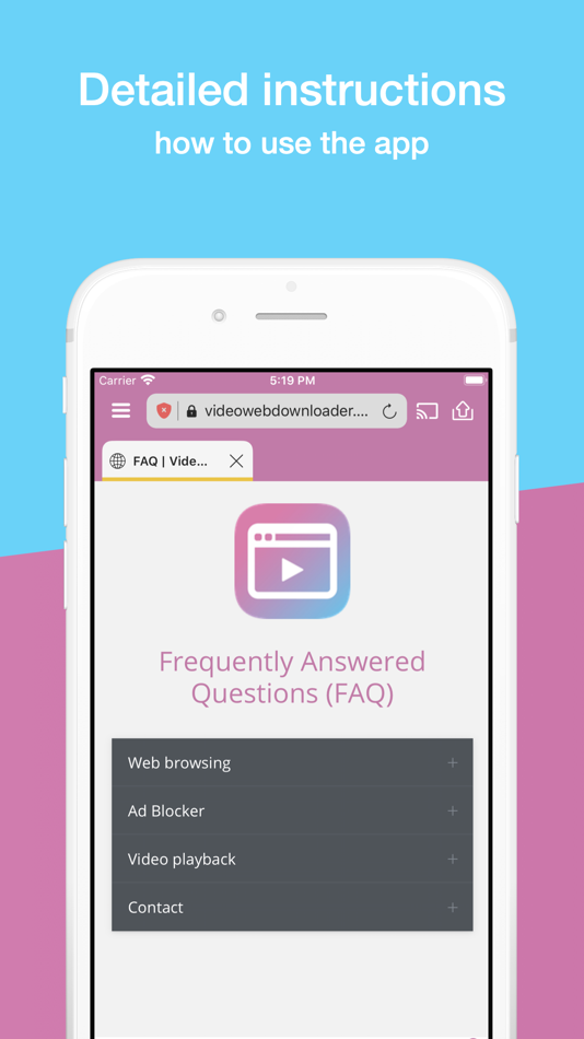 #5. Video Web - Video Player (iOS) 来自: The Clash Soft