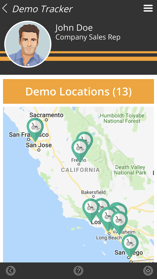 #5. Demo Tracker! (iOS) 由: App Developers, LLC