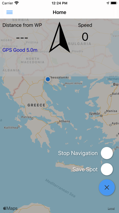 Screenshot #3 pour Fishing GPS Navigation