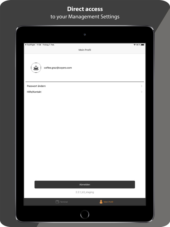 COYERO mobile Terminal