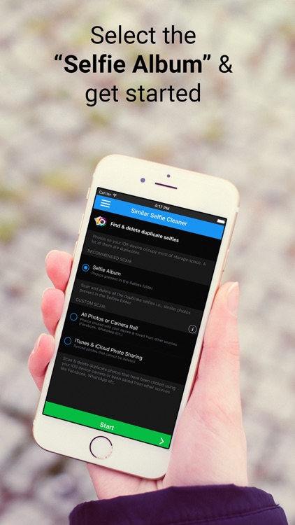 Similar Selfie Cleaner