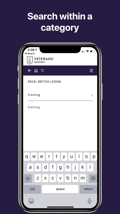 Veterans' Gateway Directory UK screenshot-4
