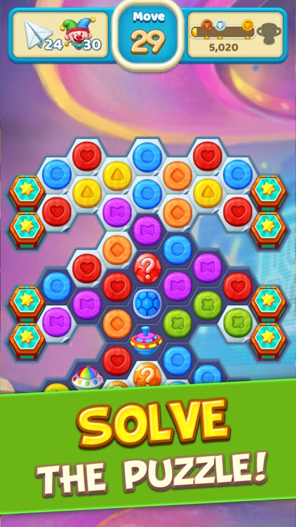 Toy Party: Match 3 Hexa Blast! screenshot-2