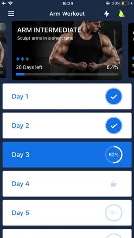 Game screenshot Arm Workout apk