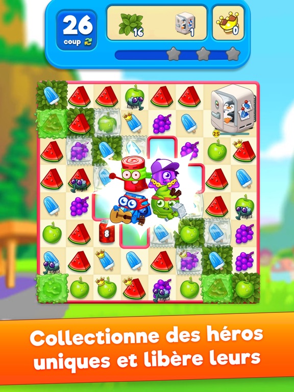 Screenshot #5 pour Sugar Heroes - World match 3!