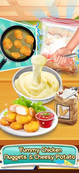 Game screenshot Homemade School Lunch Food mod apk
