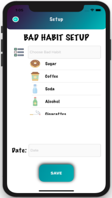 Screenshot #2 pour Habit Breaker App