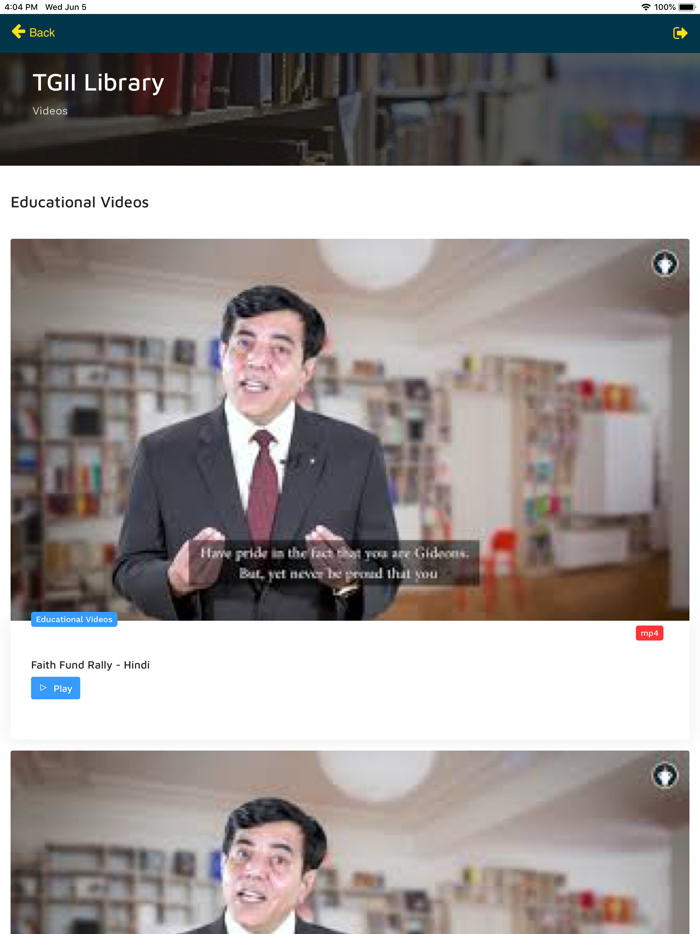 Gideons India GMAP 2.0