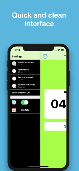 Game screenshot iTabata Timer! apk