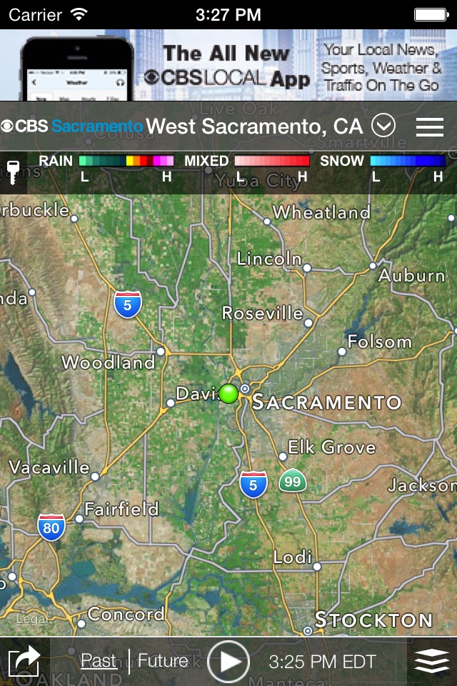 CBS Sacramento Weather screenshot 2