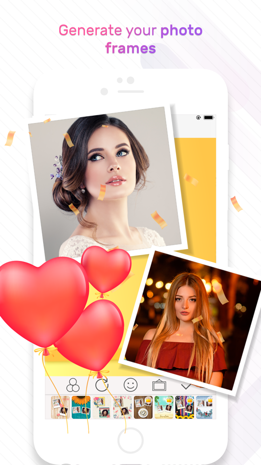 #1. Edit Photo With Square Frames (iOS) 由: Jyoti Yadav