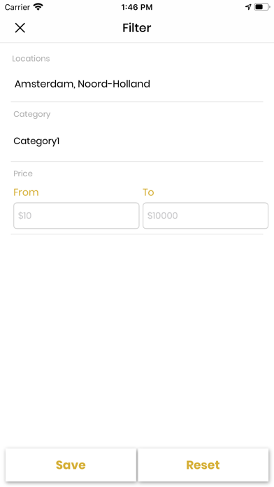 App screenshot