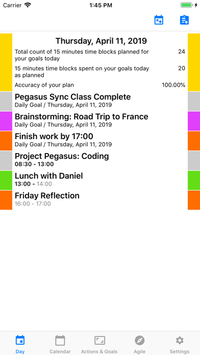 Screenshot #1 pour Calendar Blocks