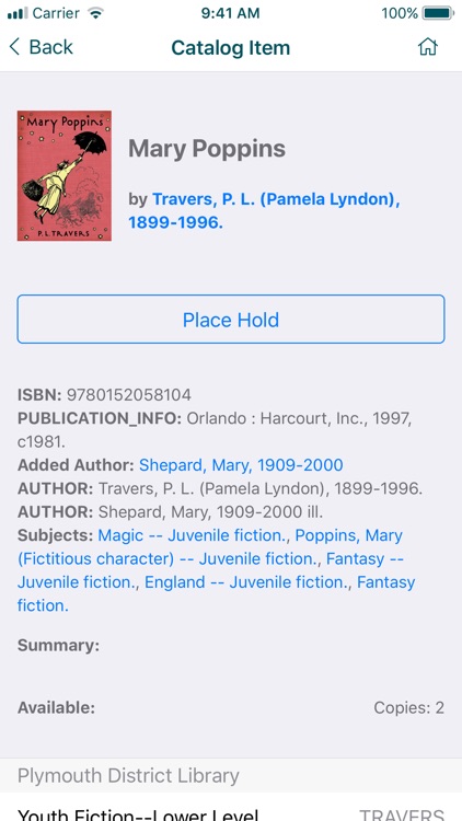 Plymouth (MI) District Library screenshot-3