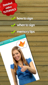Baby Sign Dictionary - Lite screenshot
