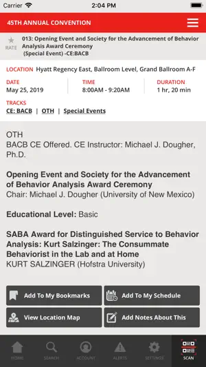ABAI Events screenshot 3