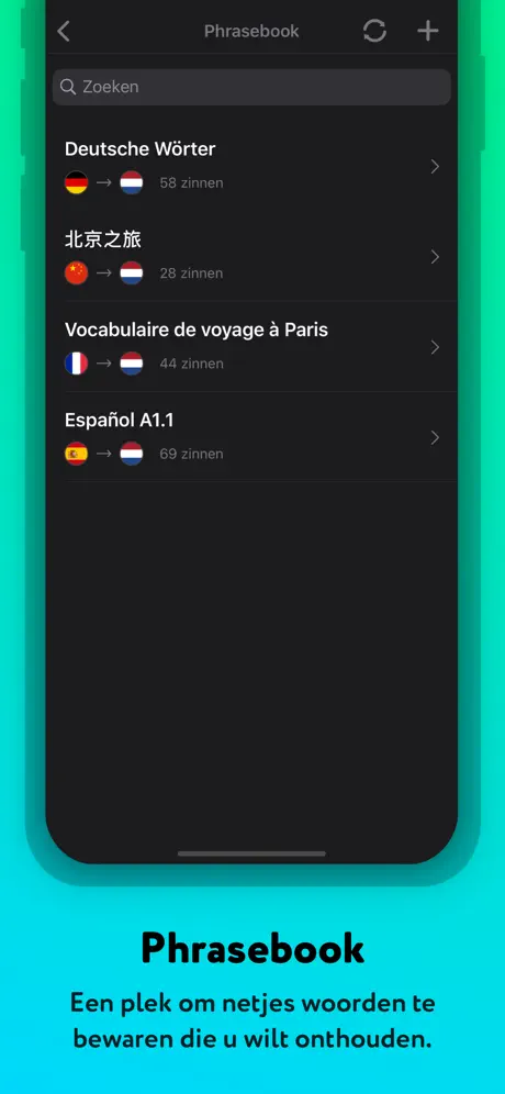 Vertaal app door Mate