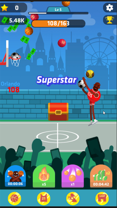 Tap Slam Dunk screenshot 5