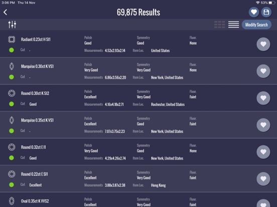 Forever Diamonds NY iPad screenshot 4 - Shopping app
