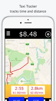 taxi tracker iphone screenshot 1