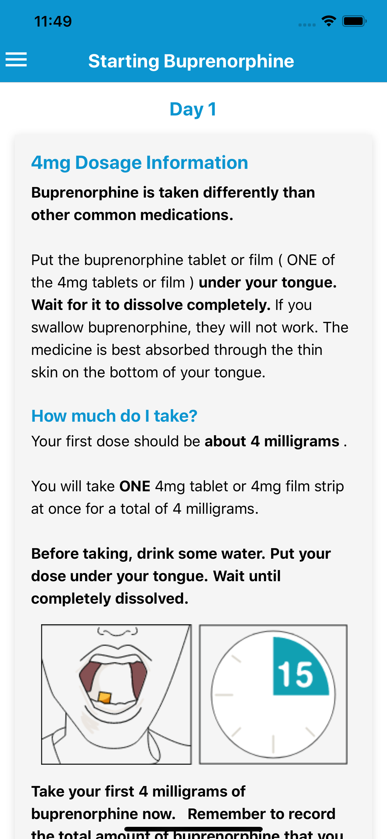 Buprenorphine Home Induction