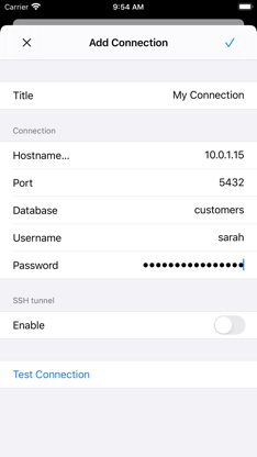 PostgreSQL Commander screenshot 3