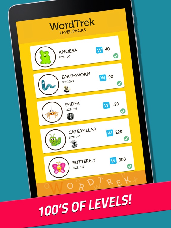 【图】Word Trek – Word Block Puzzles(截图3)