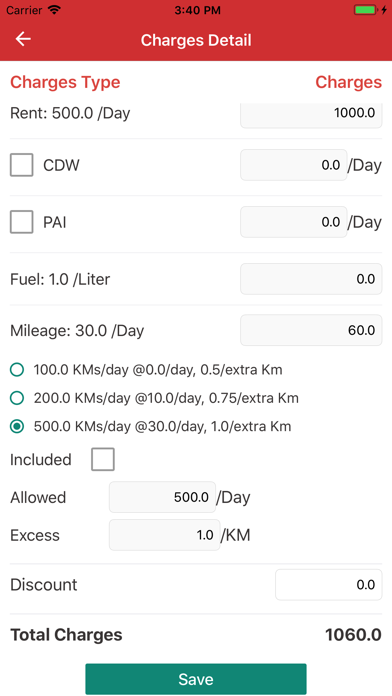 Speed Car Rental Software(CRS) Screenshot