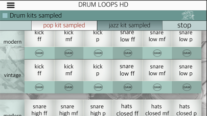 Drum Loops HD screenshot1