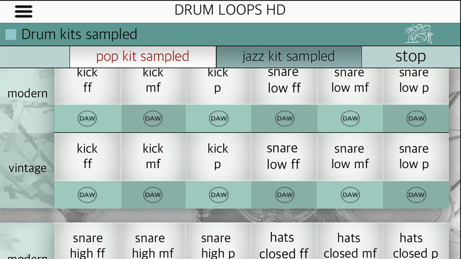 #8. Drum Loops HD (iOS) Von: Go Independent Records
