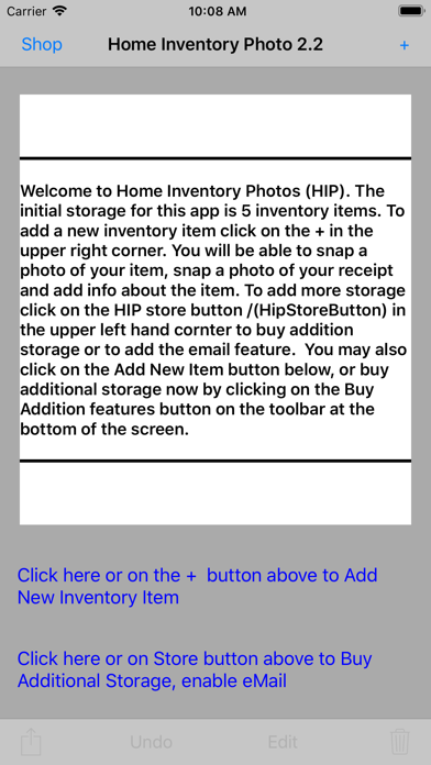 Home Inventory Photos Screenshot