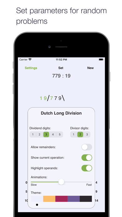 Screenshot #2 pour Dutch Long Division