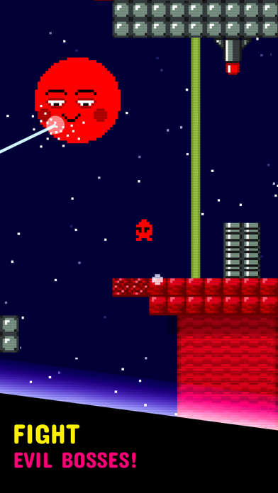 Screenshot #2 pour Tiny Alien -  Jump and Shoot!