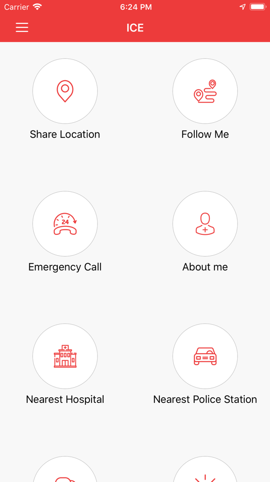 #1. ICE : Personal safety app (iOS) 由: Balpreet Patil