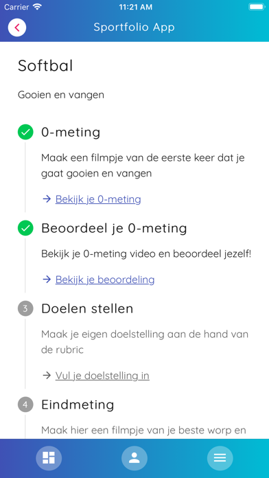 Sportfolio App screenshot 2