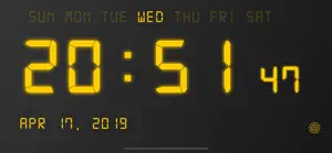 LED Clock-Pure Color Clock screenshot #3 for iPhone