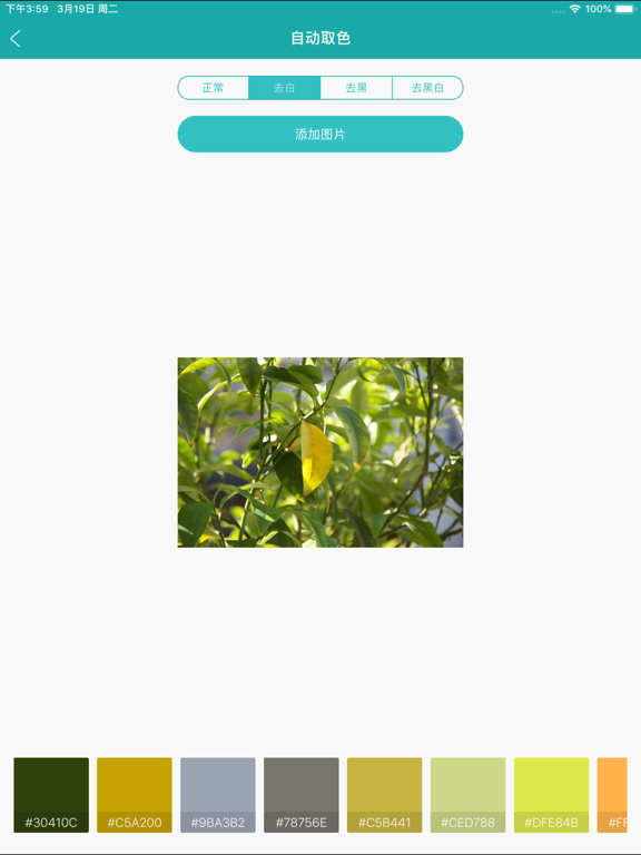 F Color Picker iPad screenshot 2 - Utilities app