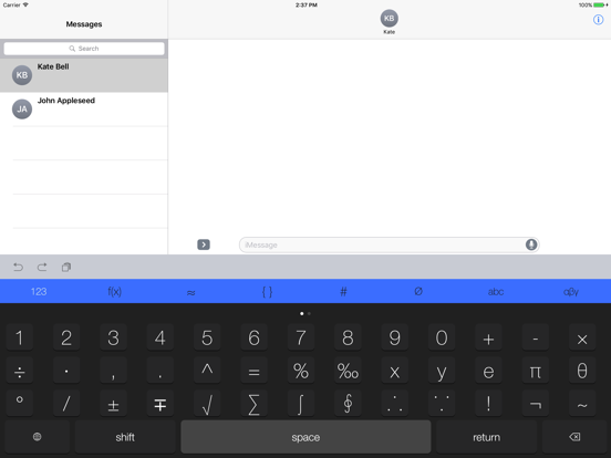 Screenshot #5 pour The Math Keyboard