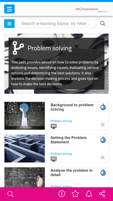 Screenshot #3 pour Be Aspirational Career Hub