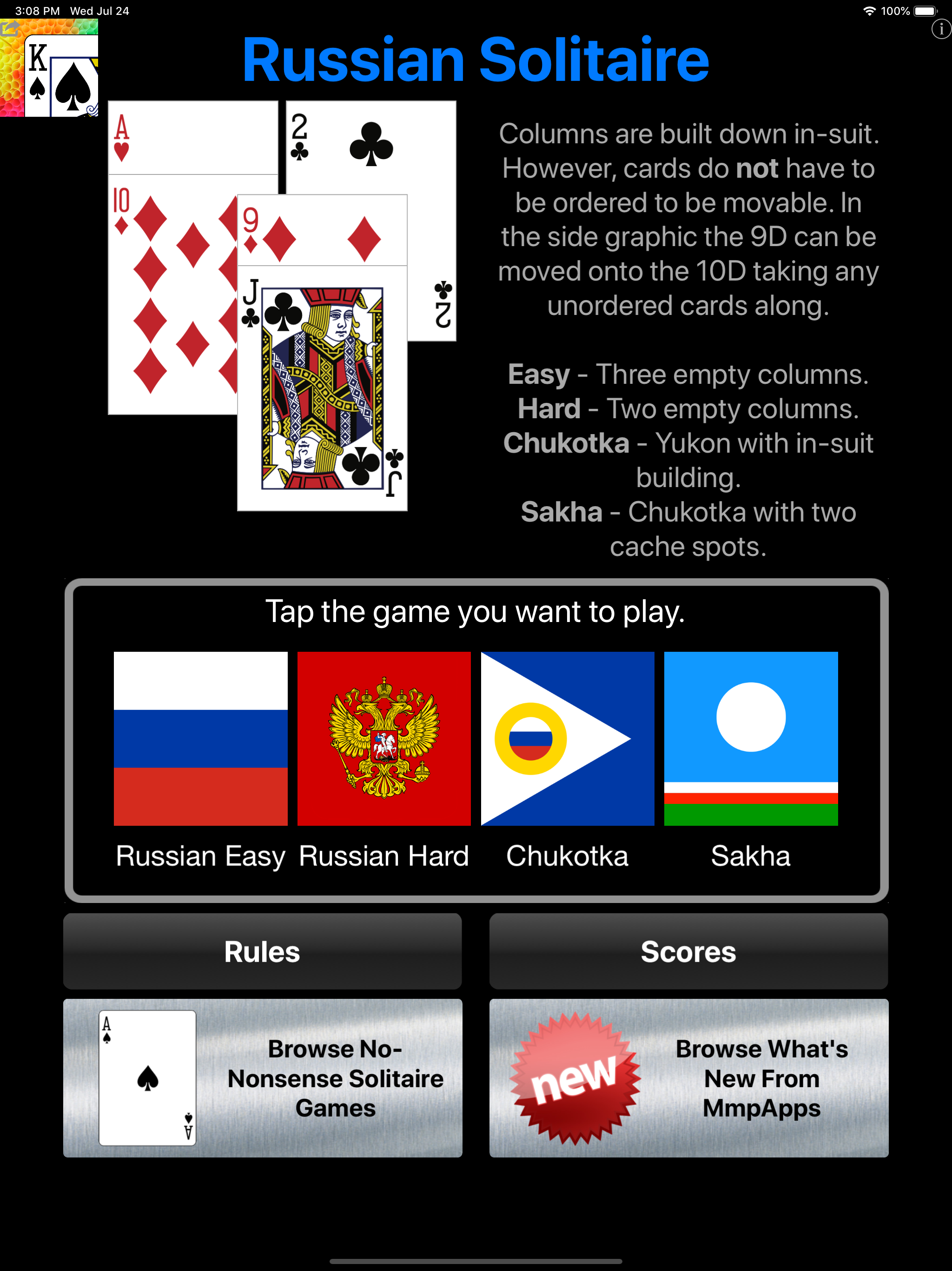 Russian Solitaire